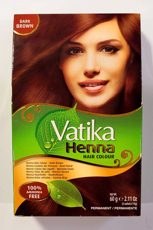 Vatika Henna Hair Color -Dark Brown