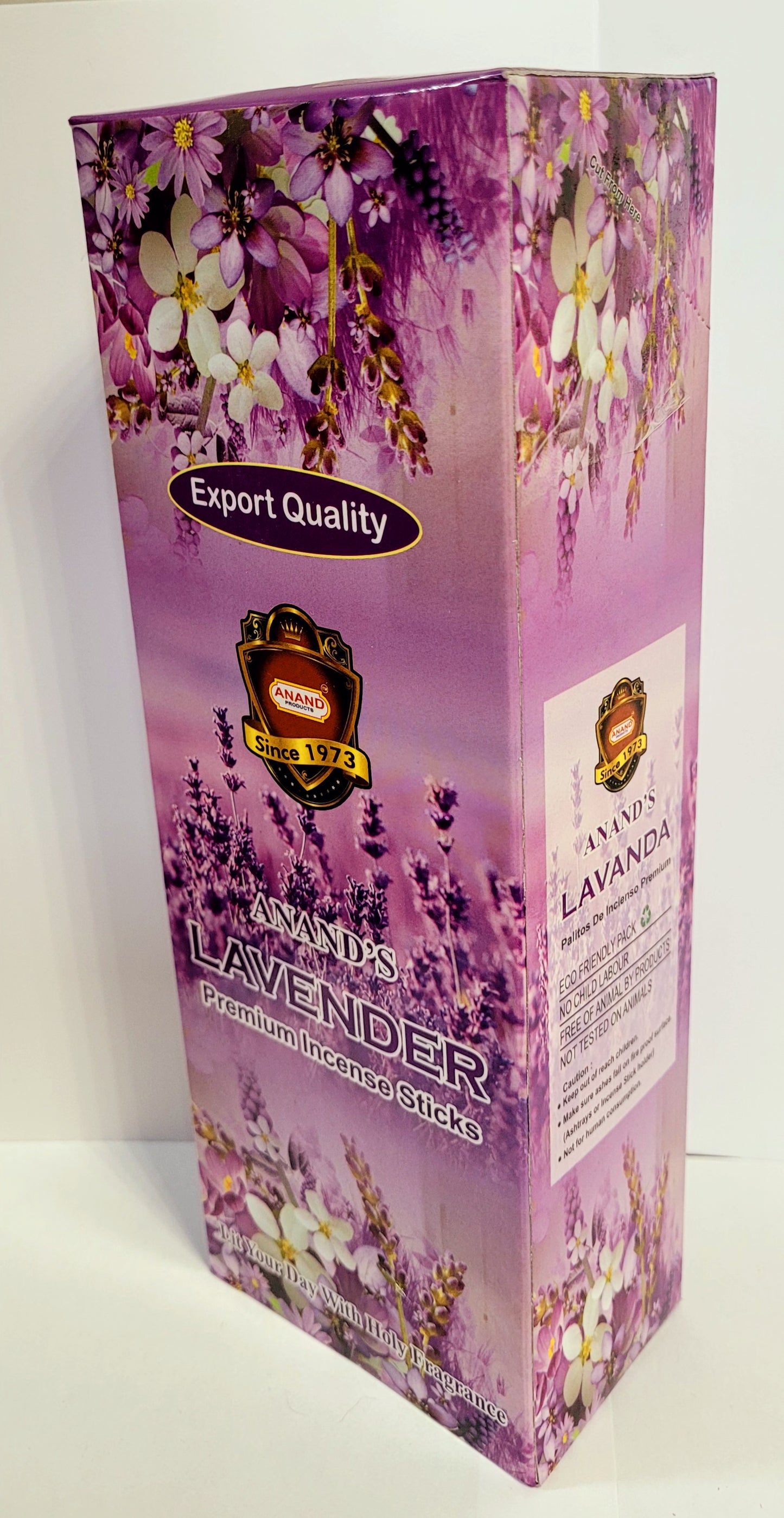 Anand Incense Stics- Lavender - Pack of 6 Hex