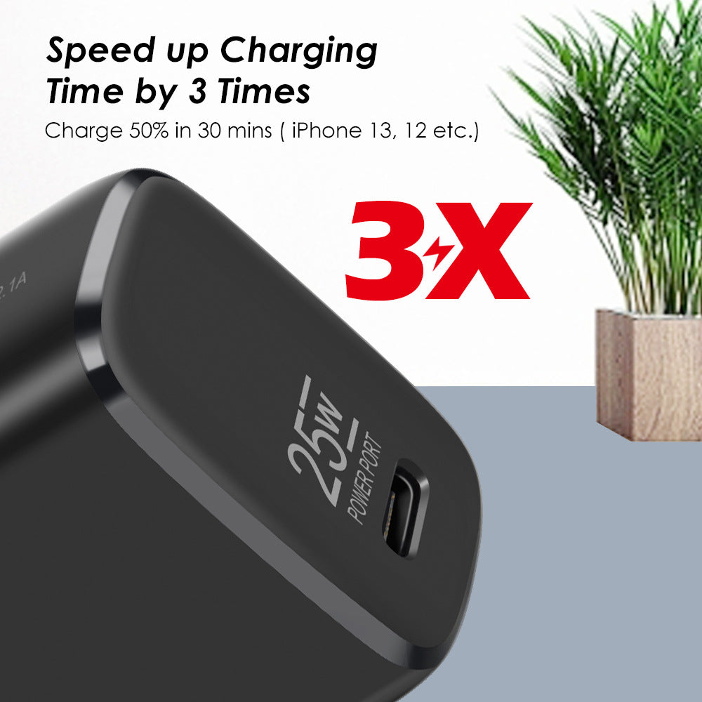 25W Fast Mini Cell Phone Charger