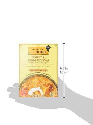 Kitchens of India for Tikka Masala, 3.5-Ounce -Pack of 6 x 100g.