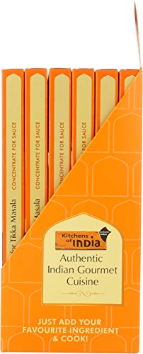 Kitchens of India for Tikka Masala, 3.5-Ounce -Pack of 6 x 100g.