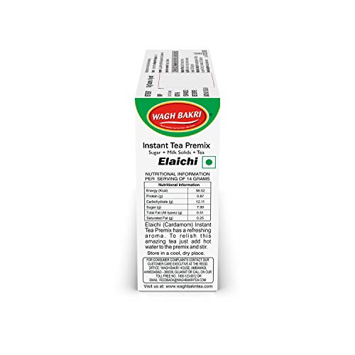 Wagh Bakri Elaichi Instant Tea Premix 140g