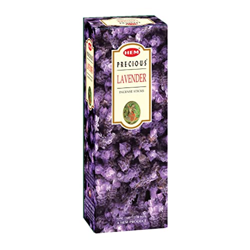 Hem Lavender Incense Sticks, -Pack of 6 x 20 g