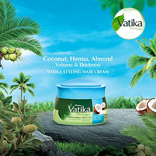 Dabur Vatika Naturals Volume & Thickness Styling Hair Cream 210ml