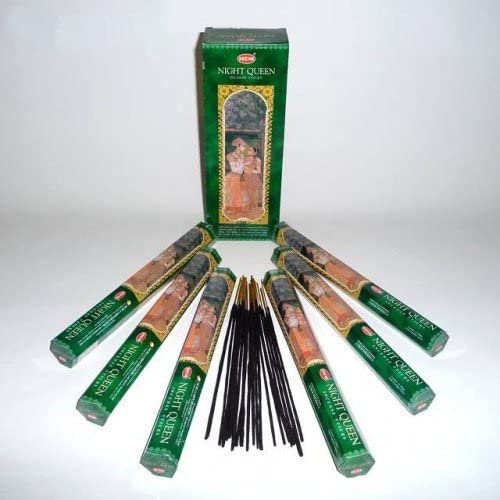 Hem NIGHT QUEEN Incense sticks-Pack of 6 x 20 g