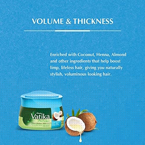 Dabur Vatika Naturals Volume & Thickness Styling Hair Cream 210ml