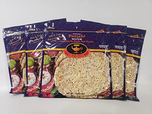 Deep Double Mari Punjabi Papad (Papad)-Pack of 5