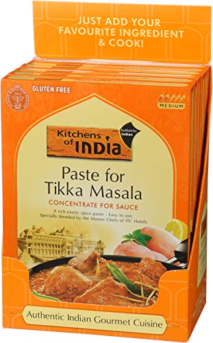 Kitchens of India for Tikka Masala, 3.5-Ounce -Pack of 6 x 100g.
