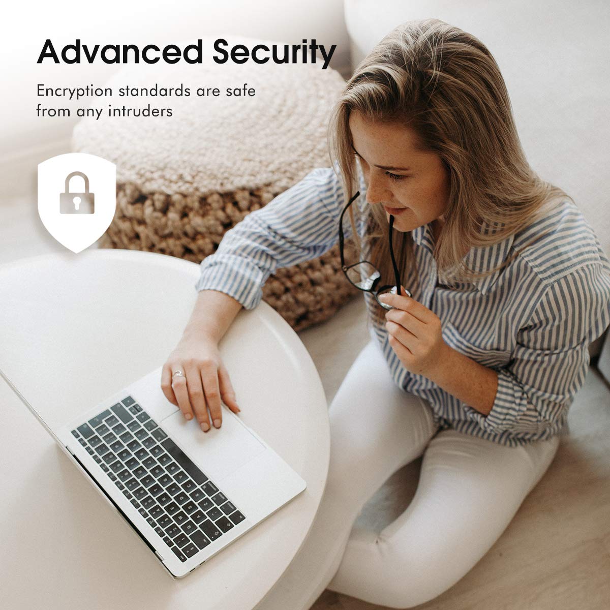 EDUP Mini WiFi Adapter (1300Mbps) with Built-in Antenna