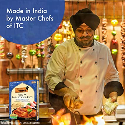 Kitchens of India Butter Chicken Paste- Pack of 6 x 100 g