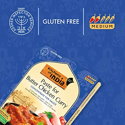 Kitchens of India Butter Chicken Paste- Pack of 6 x 100 g