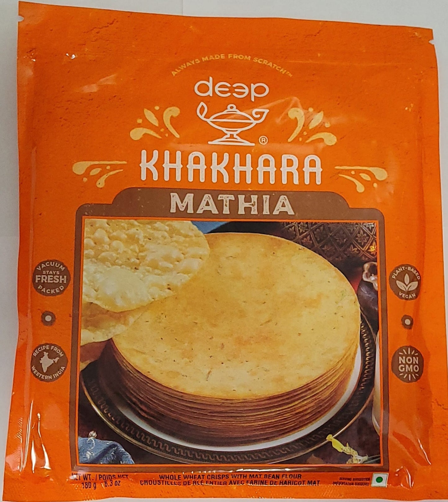 Multi Pack of 5 -Double Methi,Masala ,Jeera,Original,Methi & Mathiya Khakhra