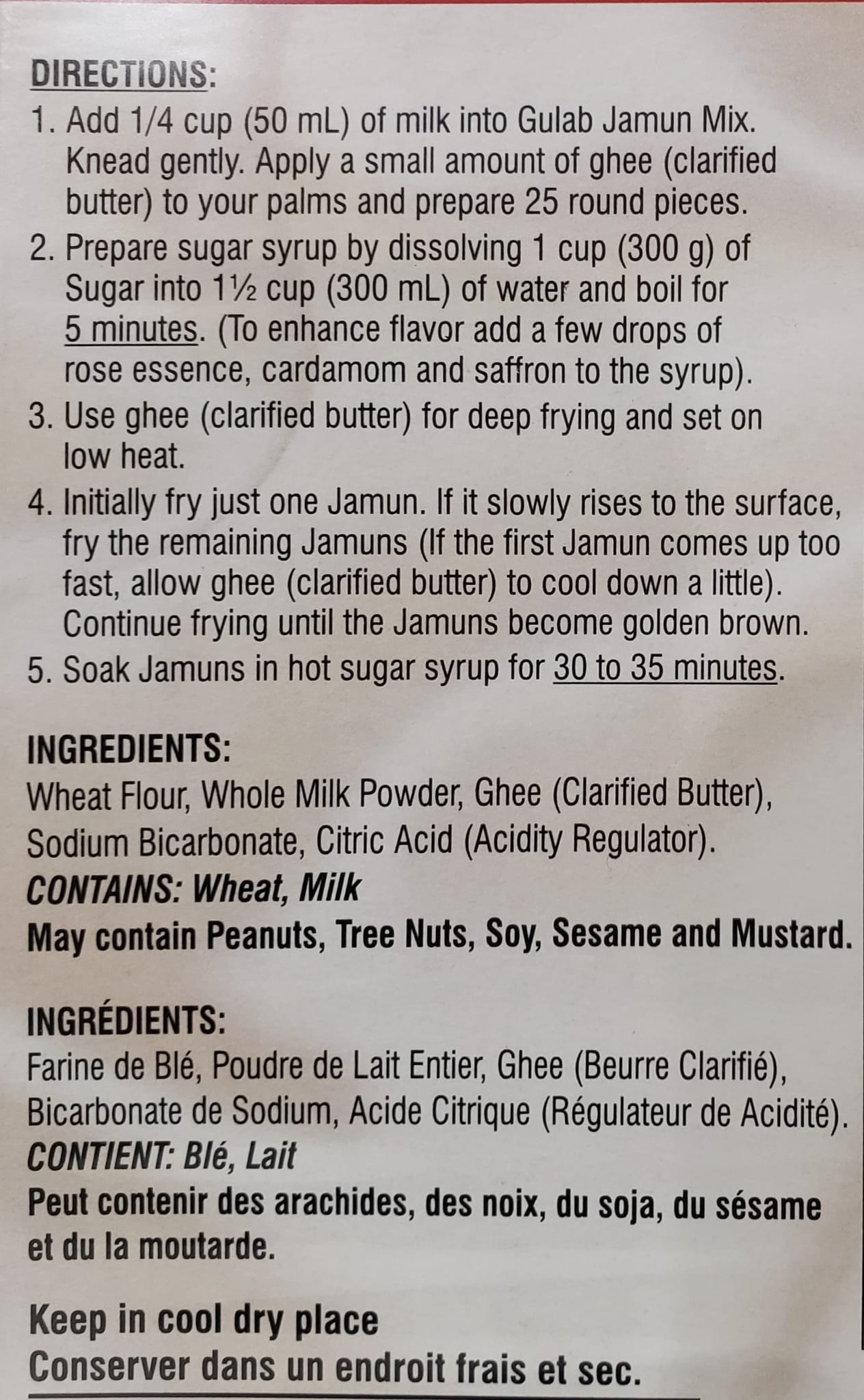 Deep Gulab Jamun Instant Mix