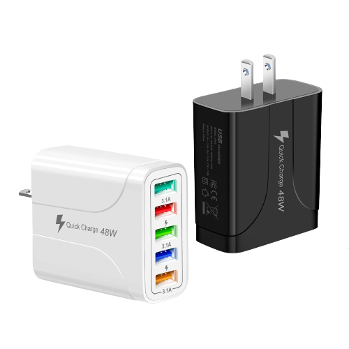 48W QC 3.0 5 Port Fast Charger