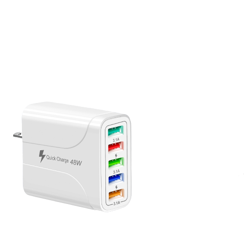 48W QC 3.0 5 Port Fast Charger