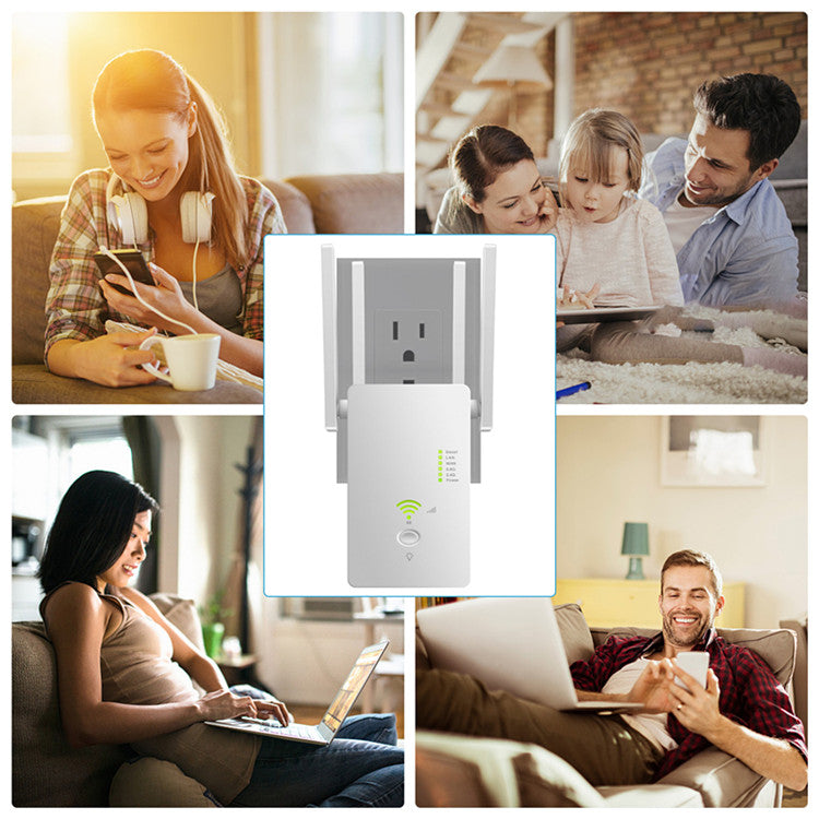 WiFi AP/Range Extender/Router with 1200 mbps Speed, WPS, Wi-Fi a/b/g/n/ac, Works with Amazon Alexa, Google Assistant, with LED indications for All