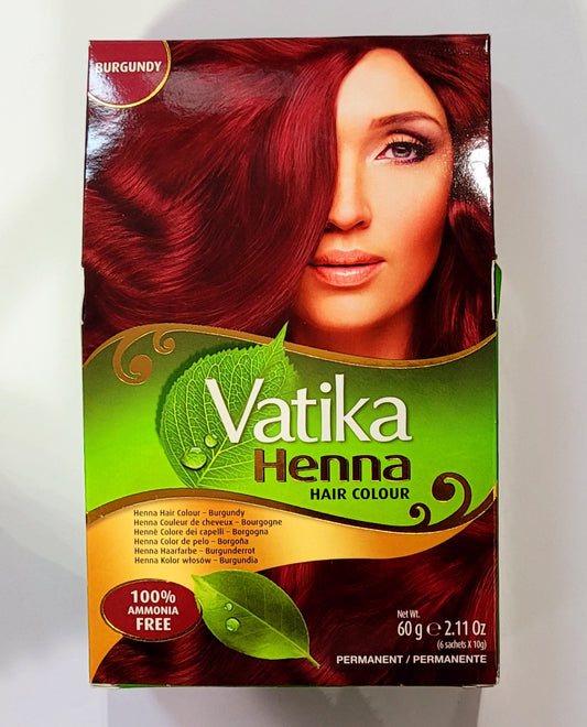 Vatika Henna Hair Color -Burgundy