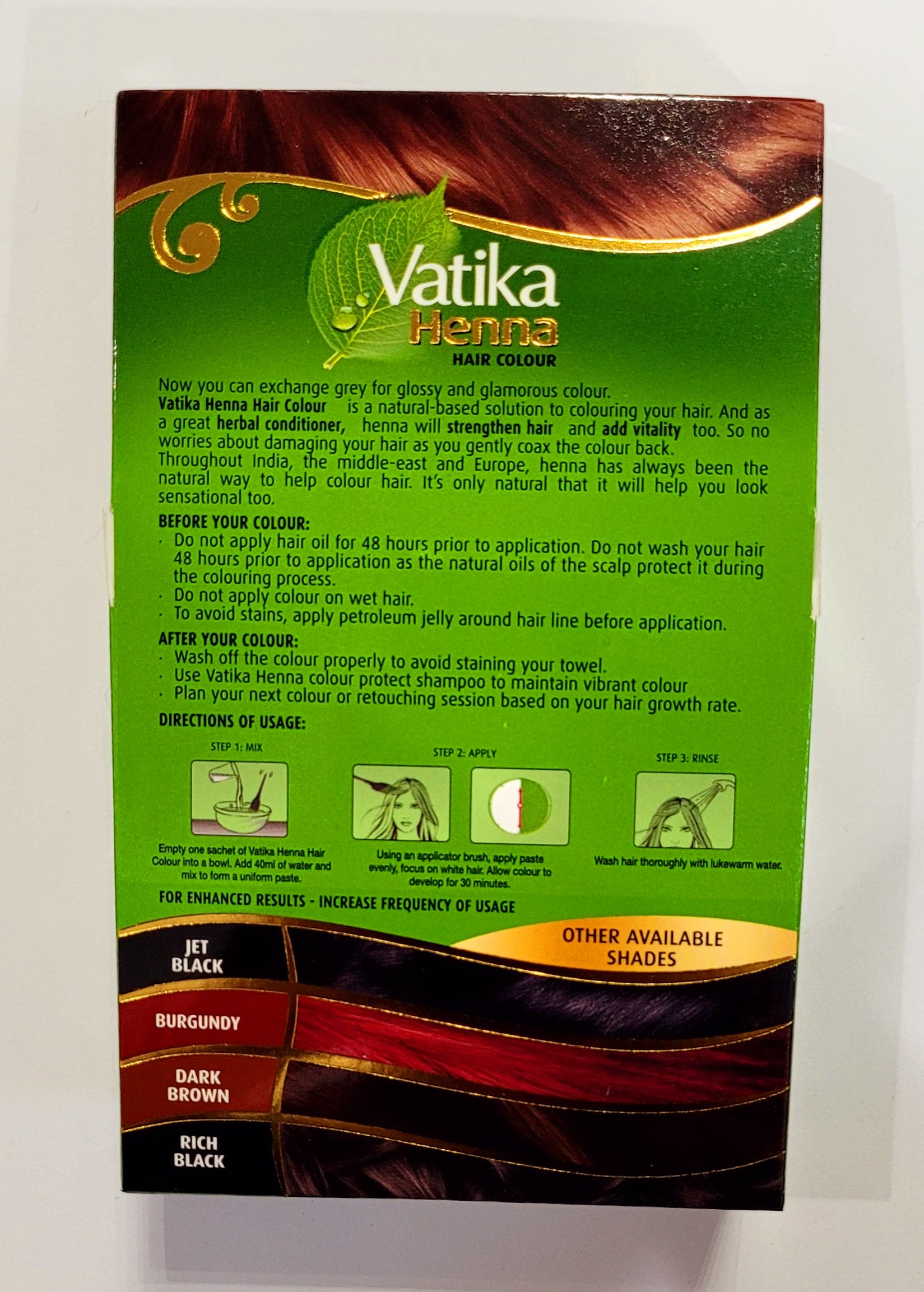 Vatika Henna Hair Color -Natural Brown – ADI Ships