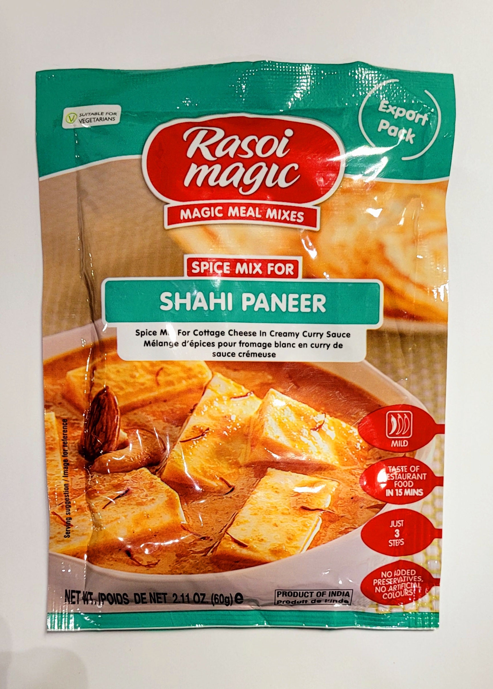 Shahi Rasoi Rasoi Magic - Shahi Paneer - 60g – ADI Ships