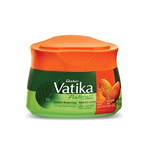 Dabur Vatika Naturals Extreme Moisturizing  Hair Cream (210ml, Almond)