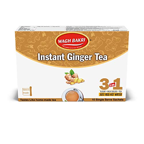 Wagh Bakri Ginger Instant Tea Premix 140g