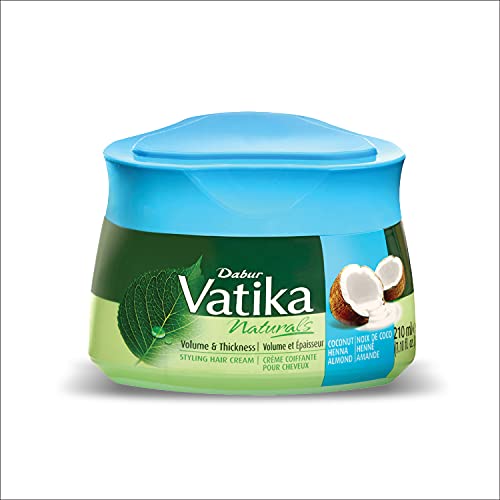 Dabur Vatika Naturals Volume & Thickness Styling Hair Cream 210ml