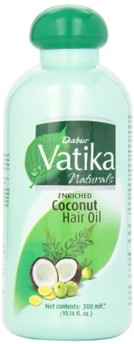 Dabur Vatika Hair Oil, 300-ml Bottle (Pack of 4)