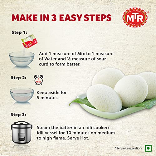 MTR RICE IDLI MIX 500g