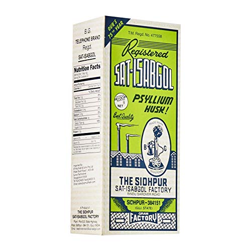 Sat-Isabgol (Psyllium Husk) 100 gram, - 2 Pack