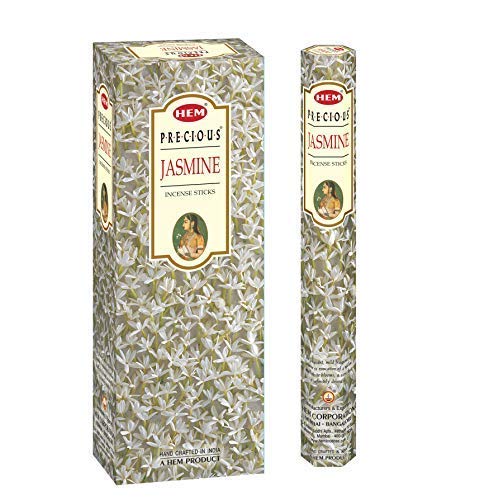 Precious Jasmine - Box of Six 20 Gram Tubes - HEM Incense