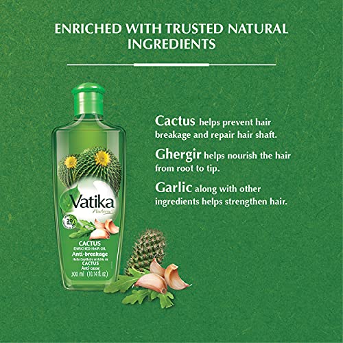 Dabur Vatika Cactus Enriched Hair Oil 300ml