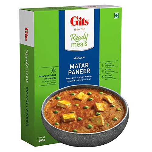 Gits Ready Meals, Matar Paneer Ready Meals