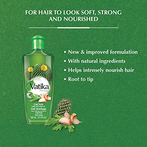 Dabur Vatika Cactus Enriched Hair Oil 300ml