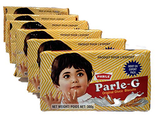 Parle G Original Gluco Biscuits - 6 Pack - 300 g/pkg