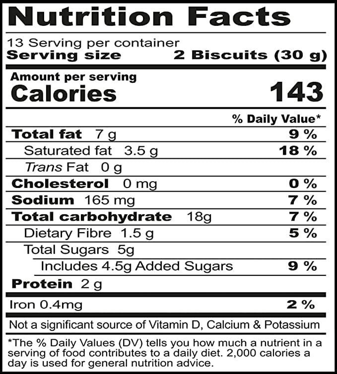 Britannia Digestive Sugar Free Biscuits 12.34oz (350g) - Whole Wheat Flavor Cookies - Breakfast & Tea Time Healthy Snacks - Pack 4