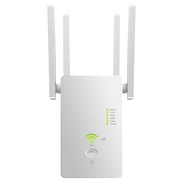 WiFi AP/Range Extender/Router with 1200 mbps Speed, WPS, Wi-Fi a/b/g/n/ac, Works with Amazon Alexa, Google Assistant, with LED indications for All